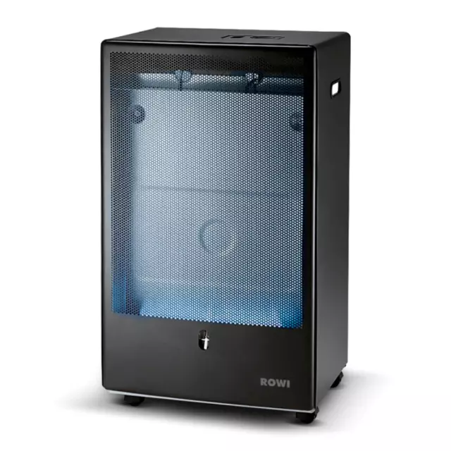 ROWI HGO 4200/2 BFT Pro Premium+ Gas-Heizofen Blue Flame 4200 W, inkl. Haushalts