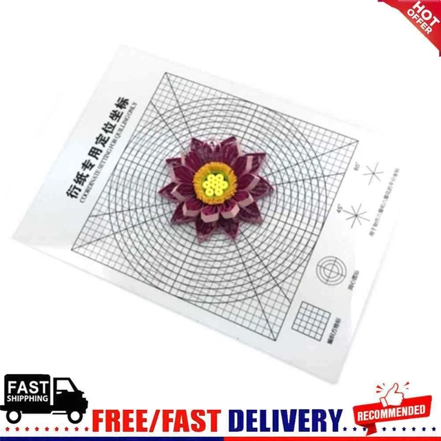 Release Drawing Locating Paper Craft Quilled Setting for DIY Paper Handmade Tool