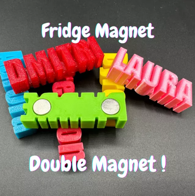 Personalized name Fridge Magnet, Custom Name Gift, stocking stuffer, Tag, Magnet