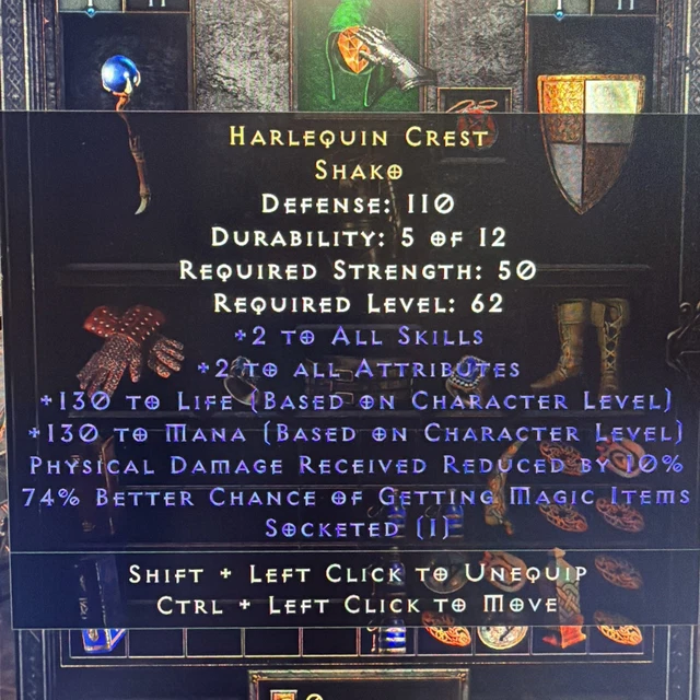 Harlequin Crest Shako - Buy Diablo 4 Items - D4 Items for Sale