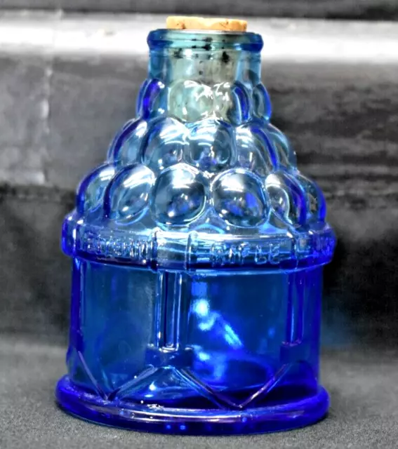 Herb Finley Vol Western Rifle Company - Cobalt Blue Glass Bottle - Wheaton (269)