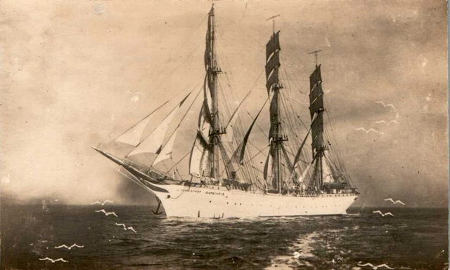 AK SCHIFF SCHIFFE Segelschulschiff 