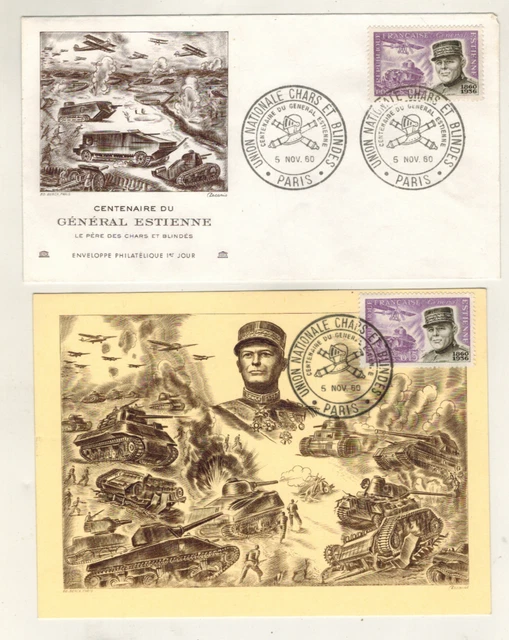 Lot De 6 Cartes 1er Jour - Le Vélocipède - FDC - Excellent état