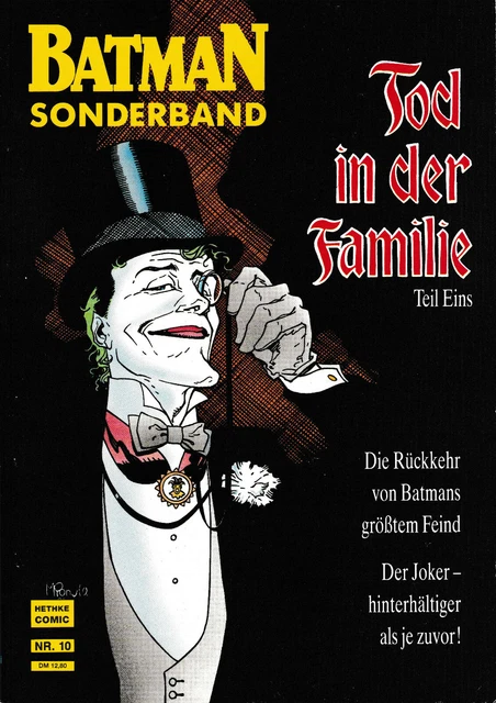 Batman Sonderband Nr. 10 (1990), Hethke Album
