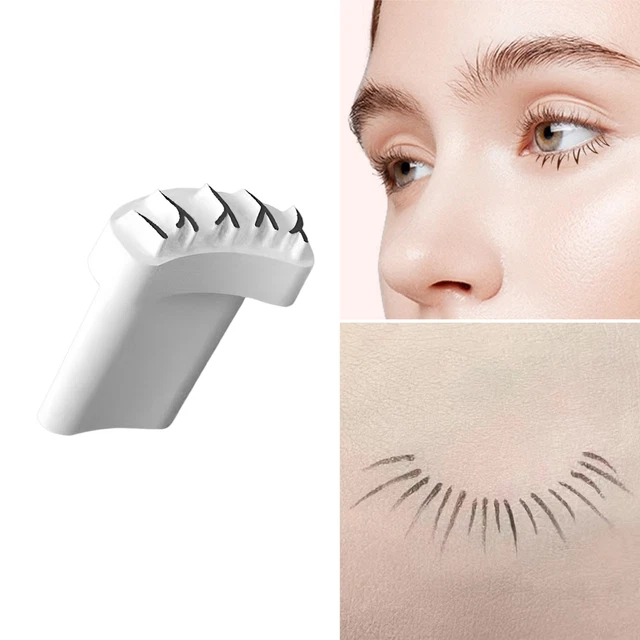 New Eyelash Stamps Tool Eye Makeup Tool Diy Lower Lashes Extension For Beginner