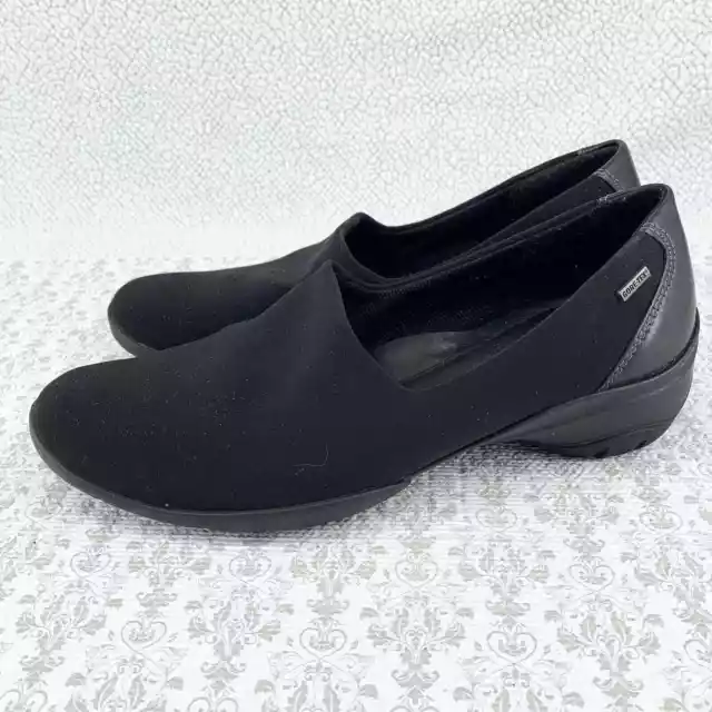 Ecco Rise Gore-Tex Waterproof Black Slip On Loafers 36/ 5- 5.5 US Women GorpCore