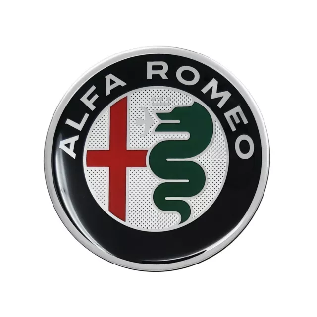 Adesivo Alfa Romeo 3D Ufficiale Logo 60 mm