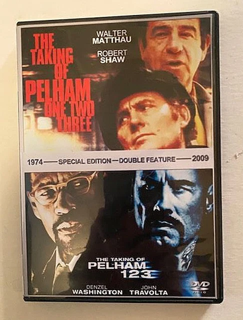 THE TAKING OF Pelham 123 Double Feature 1974 and 2009 DVD EUR 10