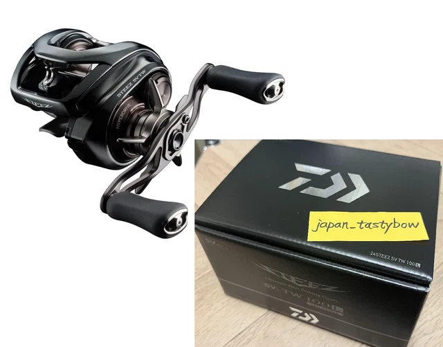 DAIWA 24 STEEZ SV TW 100HL Baitcasting Reel Left Handed New