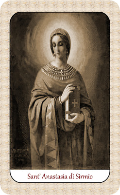 SANTINO HOLY CARD SANT'ANASTASIA DI SIRMIO 