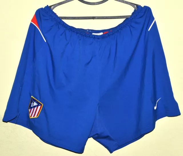 Atletico Madrid 2003/2004 Home Football Shorts Jersey Nike Size L