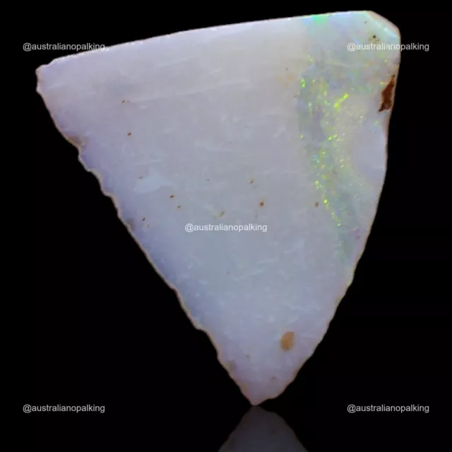 Natural Fire Opal Gemstone 2.00 Cts Loose Healing Rough Australia 16x15x1 mm