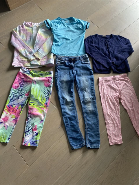 GIRLS BUNDLE AGE 8-9 YEARS GAP JOHN LEWIS Etc SPORT LEGGINGS  jEANS Etc spring
