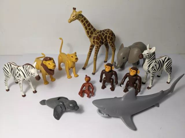 Lot de boîte Playmobil animaux animal animaux sauvages Afrique zoo