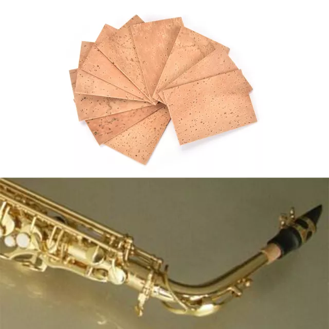 10Pcs Saxophone Corks Soprano/Tenor/Alto Neck Cork Saxophone Parts J .-lm