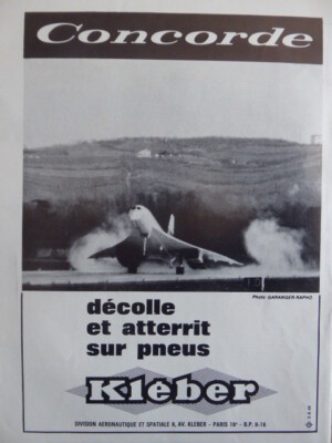 3/1969 PUB TRIPLEX SAFETY GLASS AVIATION CONCORDE GOLD FILM ORIGINAL AD 