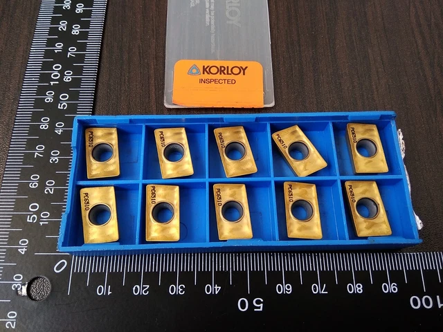 KORLOY APKT 1604PDSR-MM PC6510 10 PCS Original carbide inserts