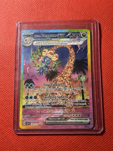 POKMON SURGING SPARKS Alolan Exeggutor Ex #242/191 2024 PSA 10 GEMAS COMO  NUEVO EUR 87,45 - PicClick ES