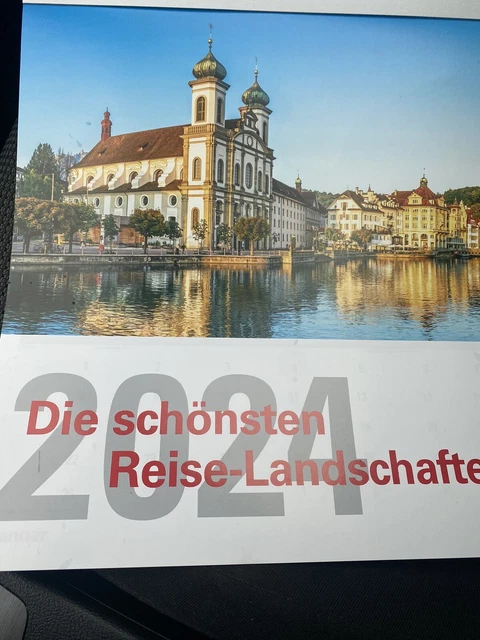 GROSSER ESSO KALENDER, Wandkalender, die Schönsten Reiselandschaften 2024 - 39x30 EUR 11,00 