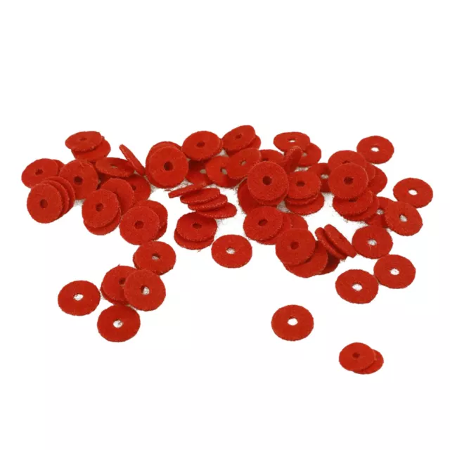 Full Set 90 pcs Red Piano Balance Rail/Hitch Pin Felt Punchings 0.5inch