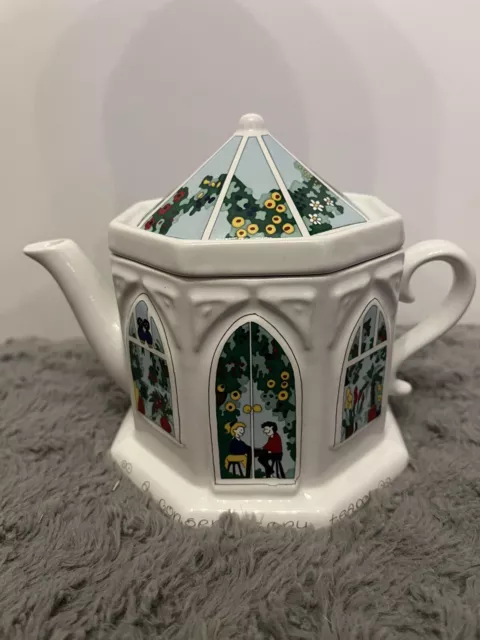 Wade Vintage England Teapot with Lid English Life Teapots "A Conservatory teapot