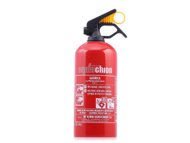 OGNIOCHRON Extintor Extintores de incendios GP1Z BC 1KG 260 1.6
