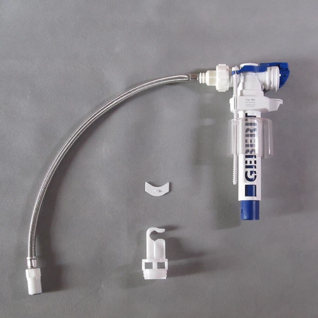 GEBERIT TOILET FILL valve male external screw thread back rear inlet