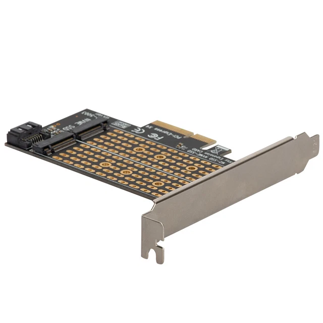 PCIE NVME SATA M.2 SSD to PCI-Express 3.0 X4 Adapter for B Key M Key ...
