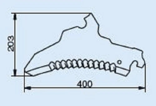 Ladewagenmesser Pöttinger Boss Ernteprofi 434100