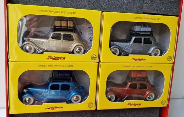 Coffret minialuxe Citroën HY neuf en boite jouet style ancien dinky toys norev - Modélisme