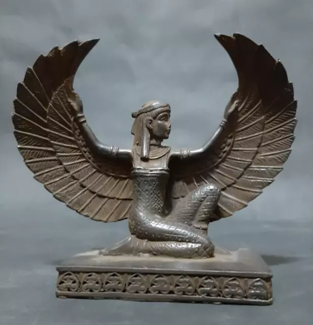 Ancient Egyptian Antiques Egyptian Statue Beautiful Goddess Winged ISIS Egypt BC 2