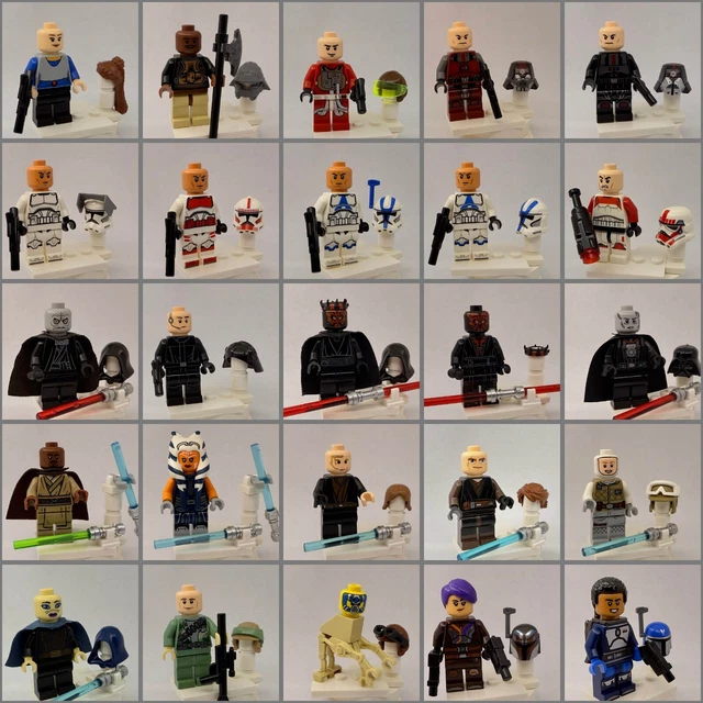 Wertvolle Lego Star Wars Figuren LEGO STAR WARS Figuren zum Auswählen Sammlung Konvolut Clone Trooper