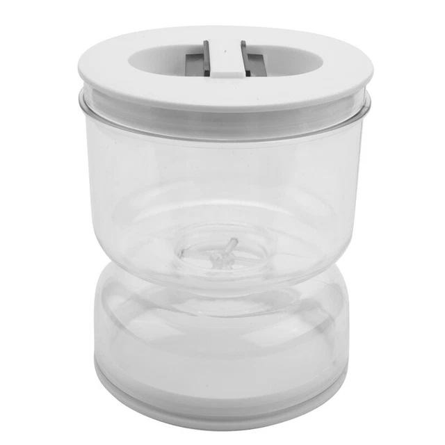 Jar Dry and Wet Dispenser and Olives Hourglass Jar Container