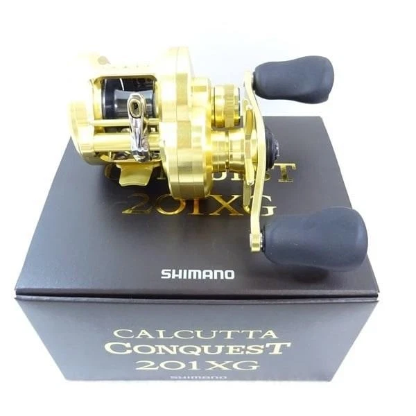 リール 22CALCUTTA CONQUEST 201XG Shimano 22 Calcutta Conquest 201XG Left Handle (2022 Model