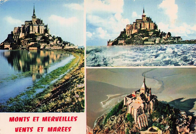 50 LE MONT Saint Michel Vue Generale L Arrivee EUR 5,00 - PicClick FR