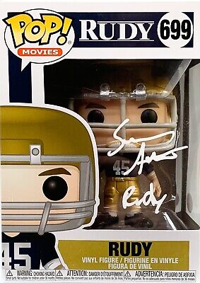 Sean Astin autographed signed inscribed Funko Pop #699 Rudy JSA Witness