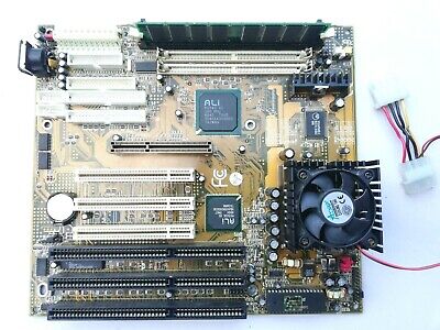 SUPER-Socket - 7 - + scheda madre AMD k6-2 550afx 550mhz + 128mb VINTAGE 2