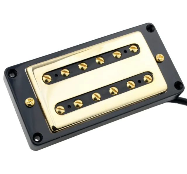 Filtertron Style Alnico V Humbucker Pickup Neck or Bridge for Gretsch etc - GOLD