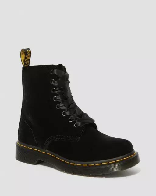 Doc martens velvet black hotsell