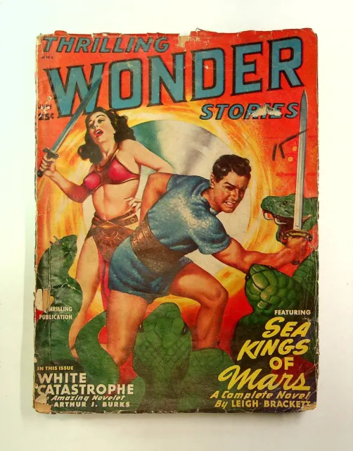 Thrilling Wonder Stories Pulp Jun 1949 Vol. 34 #2 GD