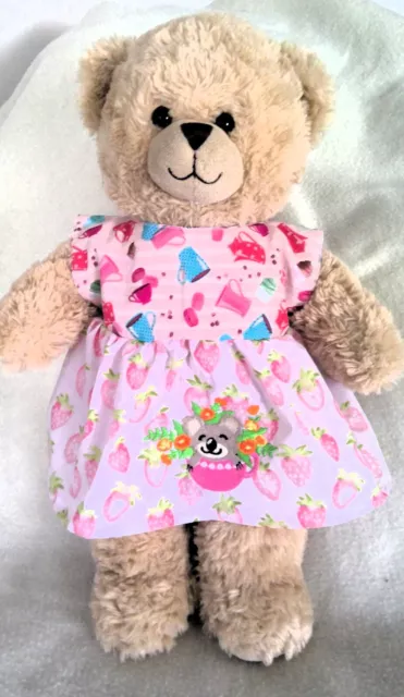 NEW BAB Build a Bear Handmade teddy  clothes to fit 40cm size girls dress