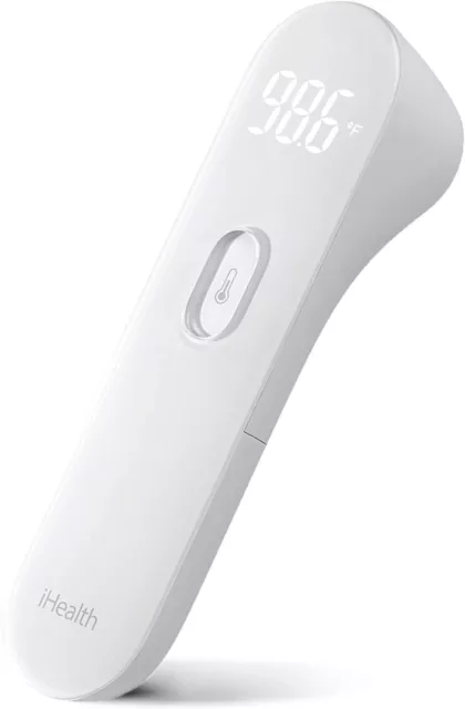 iHealth PT3 Infrarot Digital No-Touch Stirn Thermometer weiß