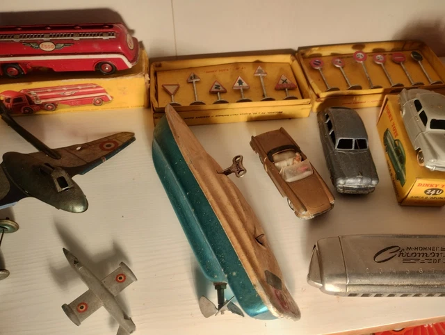 Lot De Jouets Anciens En Plomb – Ferme, Animaux, Tracteurs – Fabrication Française