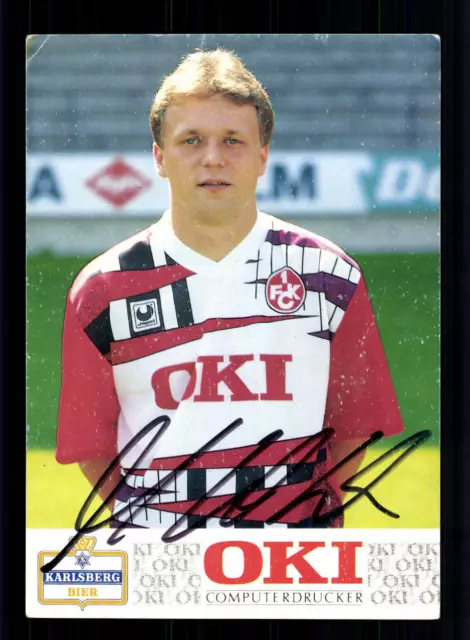 Marcel Witeczek Autogrammkarte 1 FC Kaiserslautern 1991-92 Original +A 183627