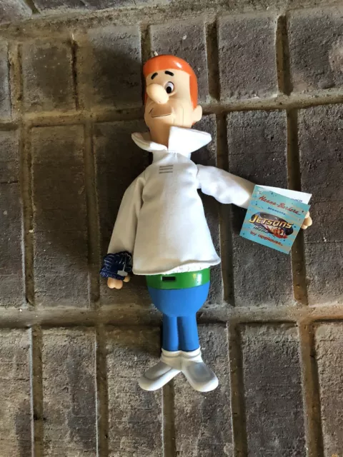 Vintage George JETSON Doll Hanna Barbera 1990 The Jetsons by Applaus with tags.