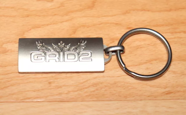 Grid 2 Racing Rare Promo Metal Keychain / Keyring PS3 Xbox 360 Collectible