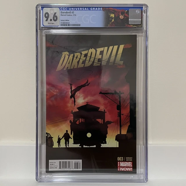 Daredevil #3 Cgc 9.6 1:50 Opena Variant W/Custom Label Low Census