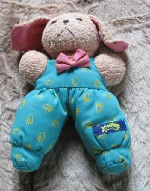 Starline Baby Hase Stofftier Kuscheltier mit Rassel Greifling 22 cm 