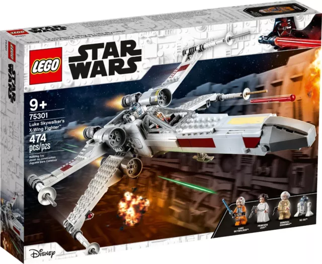 LEGO STAR WARS 75301 Luke Skywalker's X-wing Fighter NEW Use MARSAVE  (wear)
