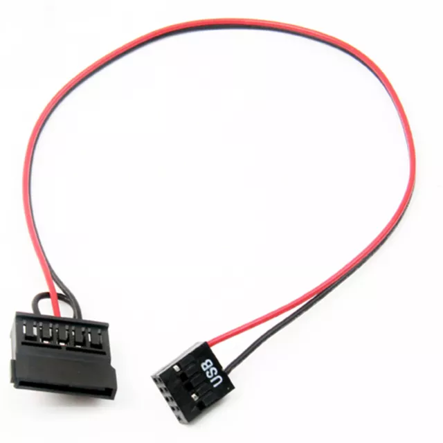 1x USB To SATA Cable SSD Power Cord for ITX Motherboard USB 9-pin 2.5-inch SATA